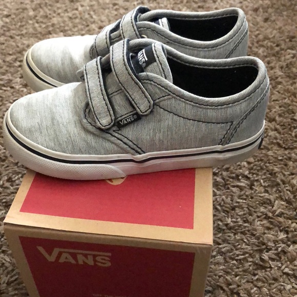 vans velcro boys shoes